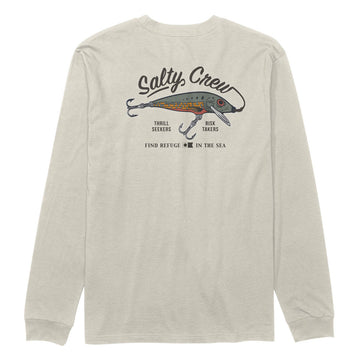 Salty Crew Decoy Long Sleeve T-Shirt - Bone