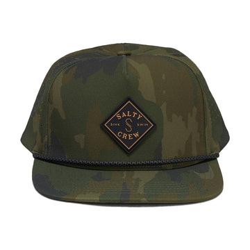 Salty Crew Long Range Snapback Hat - Ranger