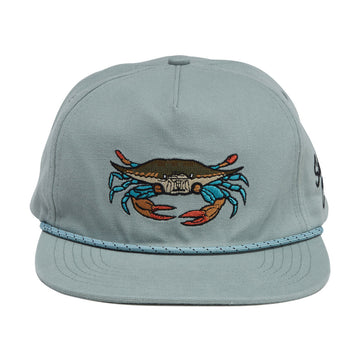 Salty Crew Coastal Snapback Hat - Iceberg