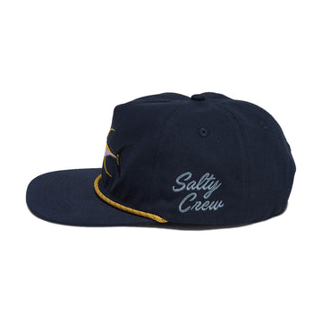 Salty Crew Coastal Snapback Hat - Navy