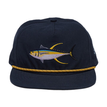 Salty Crew Coastal Snapback Hat - Navy