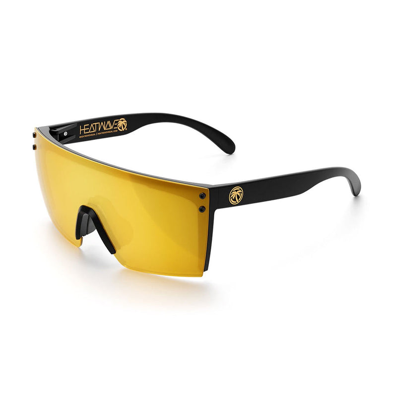 Heat Wave Visual Lazer Face Sunglasses - Z87 Gold Rush Lens
