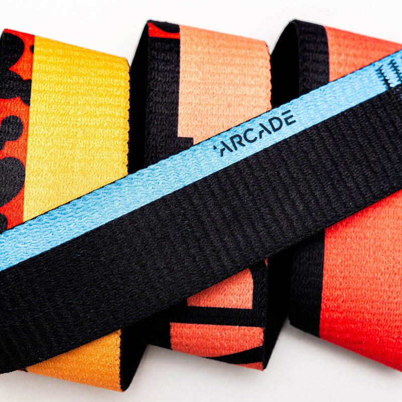 Arcade Sierra Belt - Acid Fade/Orange