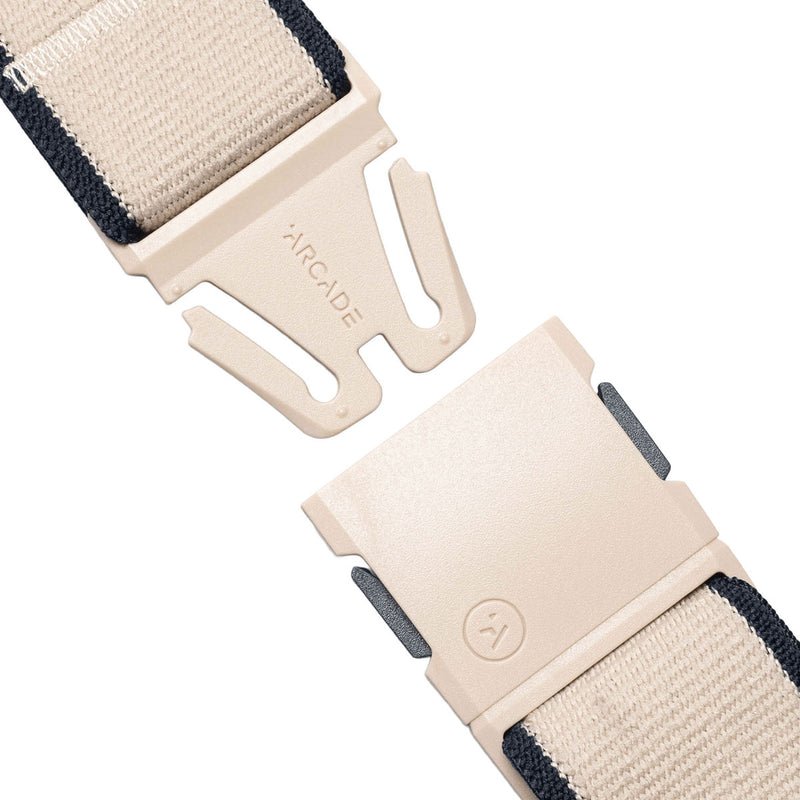 Arcade Carto Belt - Oat/Navy