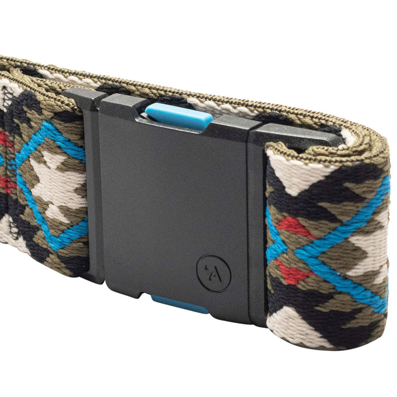 Arcade Twilight Belt - Oat/Turquoise
