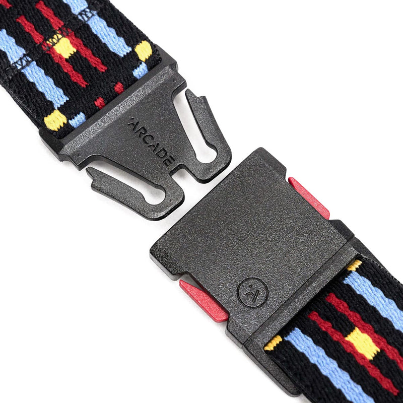 Arcade Keyah Slim Belt - Black/Sky