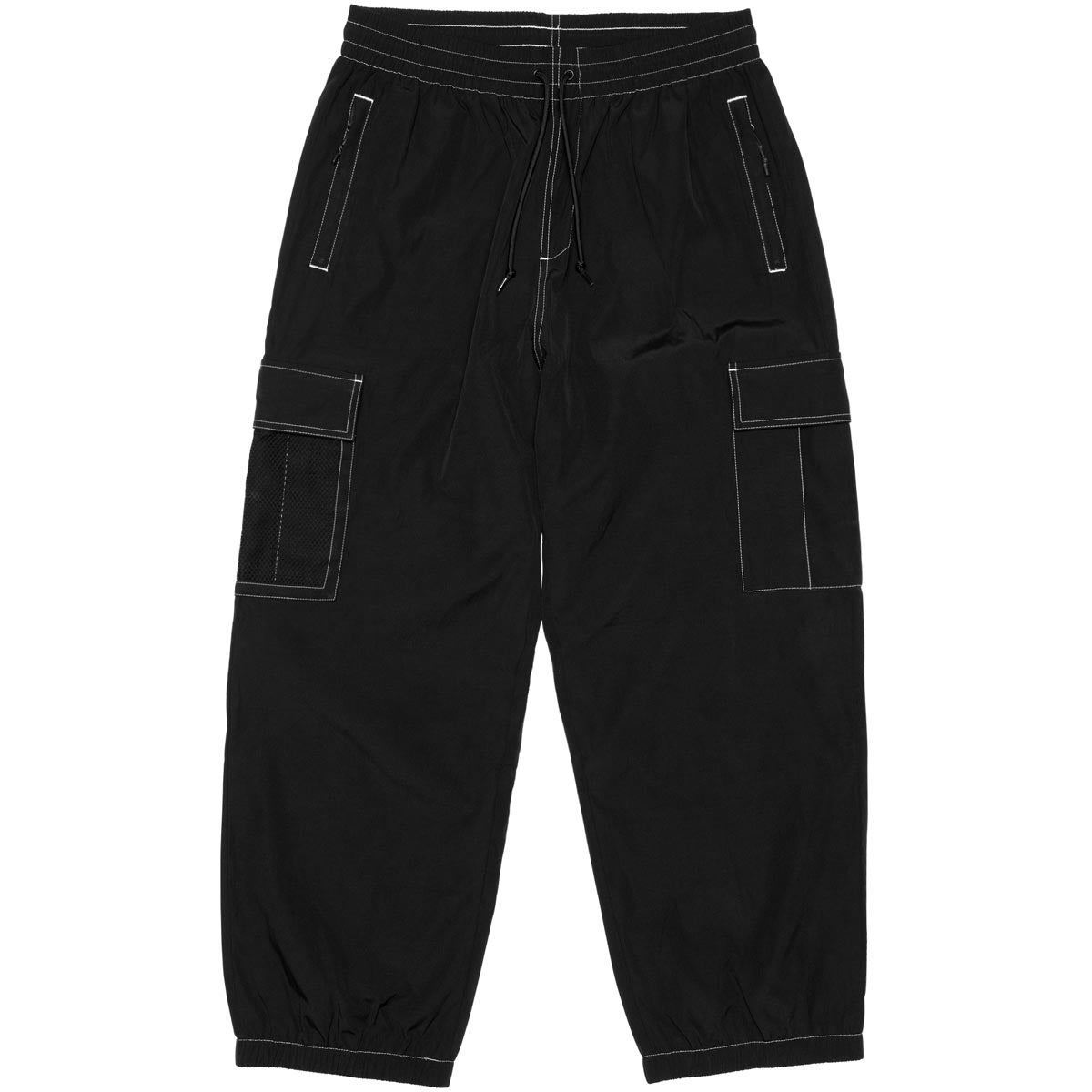 Autumn Cascade Cargo Pants - Black image 1