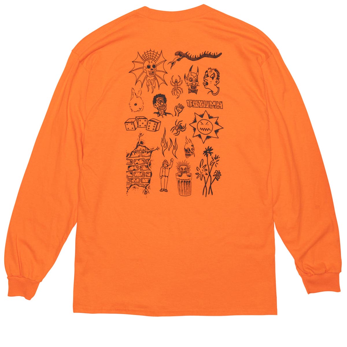 Autumn Flash Long Sleeve Shirt - Orange image 1