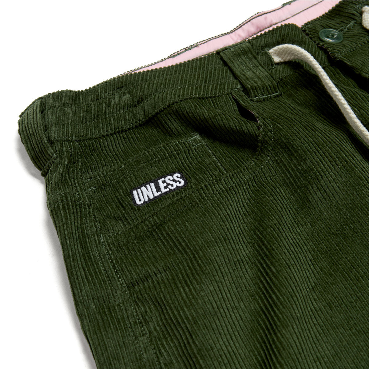Unless Baggy Cord Pants - Black Forest