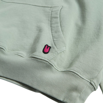 Unless Essentials Hoodie - Silt Green Washed