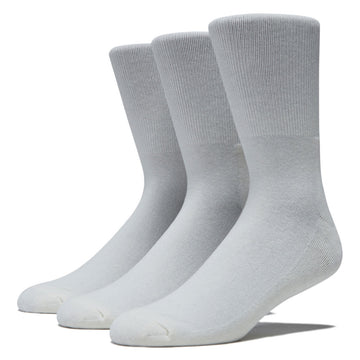 Bonfolk Daily Crew 3 Pack Of Socks - Cloud White