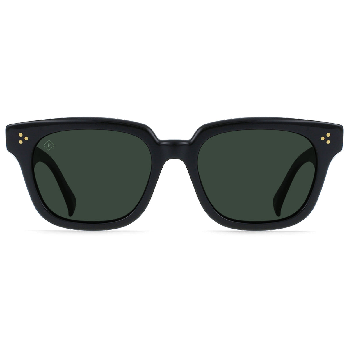 Raen Phonos Sunglasses - Recycled Black/Green Polarized - 52 image 2