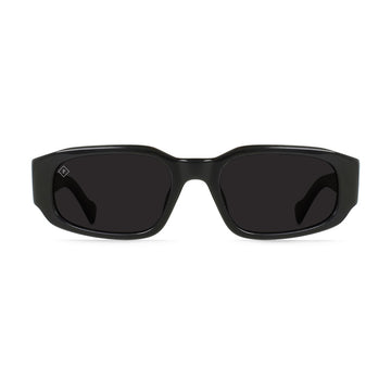 Raen Zamani 54 Sunglasses - Crystal Black/Smoke Polarized