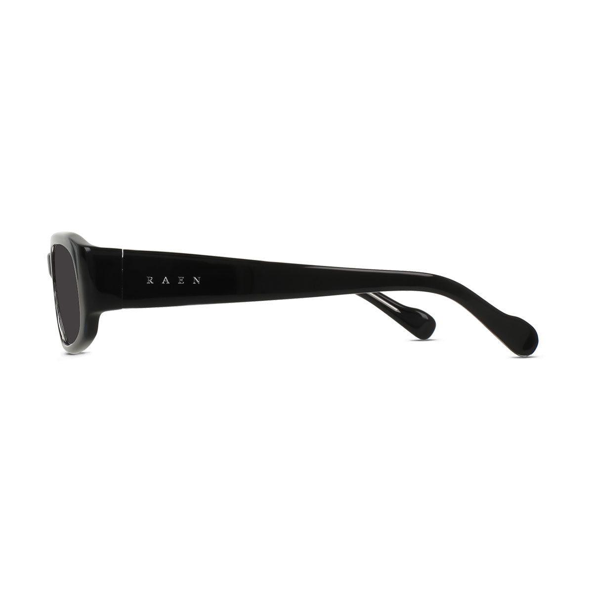 Raen Zamani 54 Sunglasses - Crystal Black/Smoke Polarized – CCS
