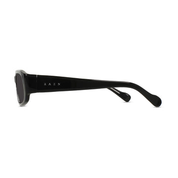 Raen Zamani 54 Sunglasses - Crystal Black/Smoke Polarized