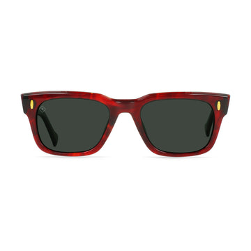 Raen Conway 53 Sunglasses - Negroni/Green Polarized