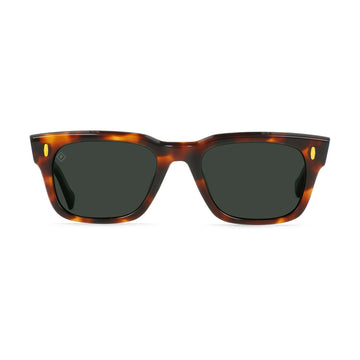 Raen Conway 53 Sunglasses - Hearth/Green Polarized