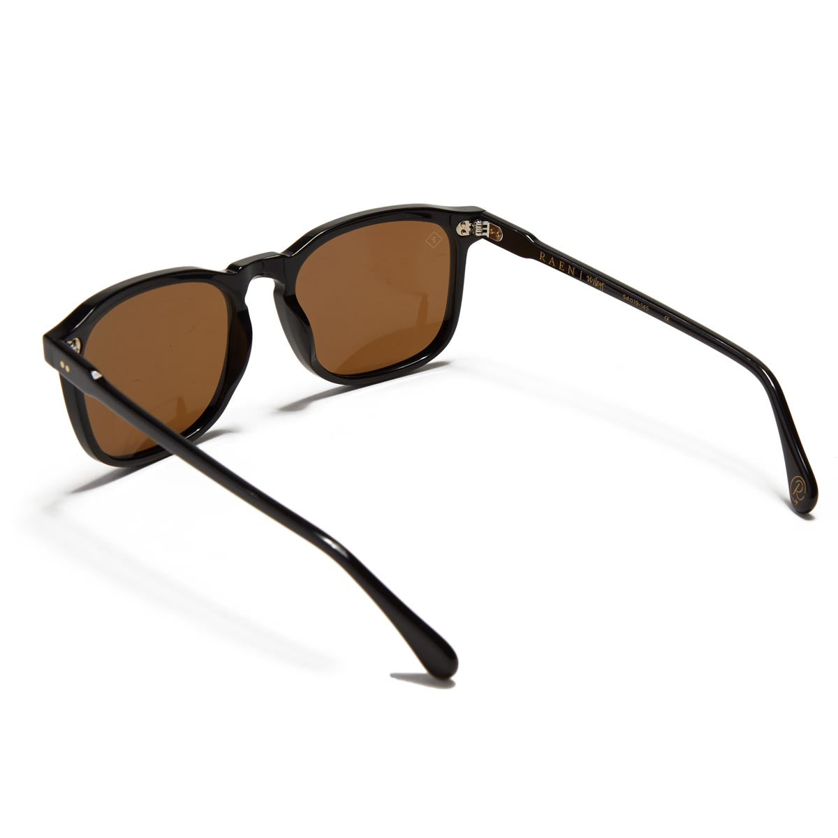 Raen Wiley 54 Sunglasses - Recycled Black/Vibrant Browm image 2