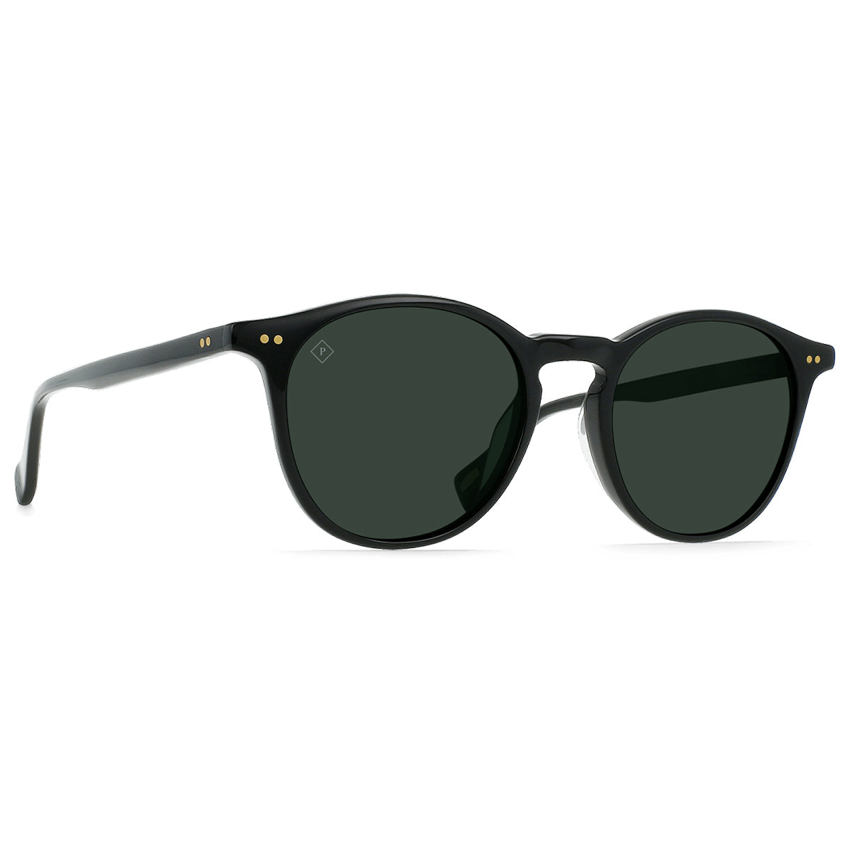 Raen Basq Sunglasses - Recycled Black/Green Polarized - 50 image 1