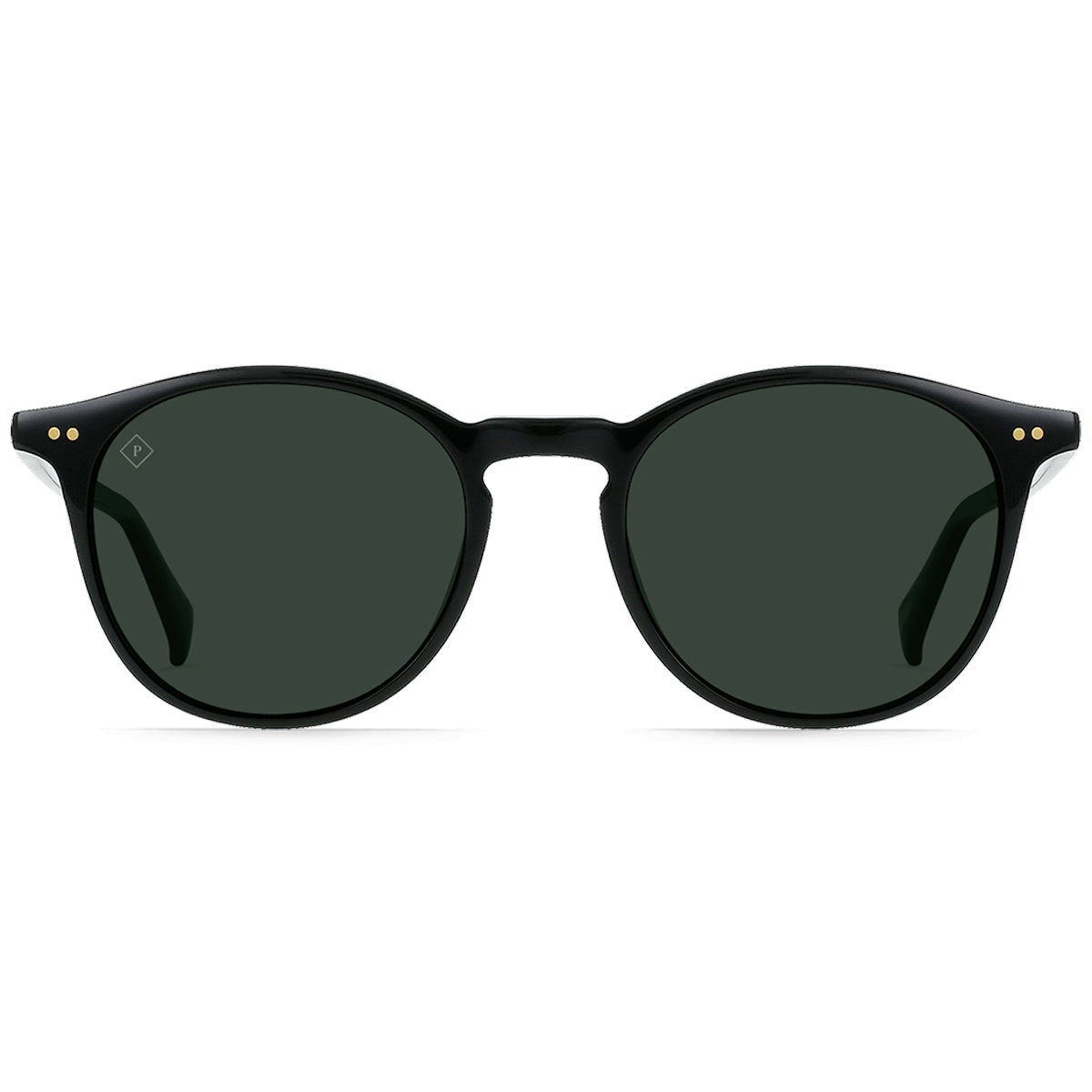 Raen Basq Sunglasses - Recycled Black/Green Polarized - 50 image 2