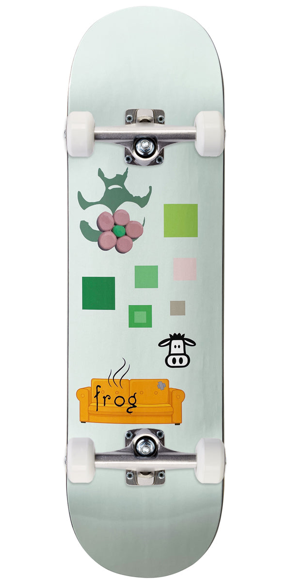Frog Stinky Couch Skateboard Complete - Green - 8.125