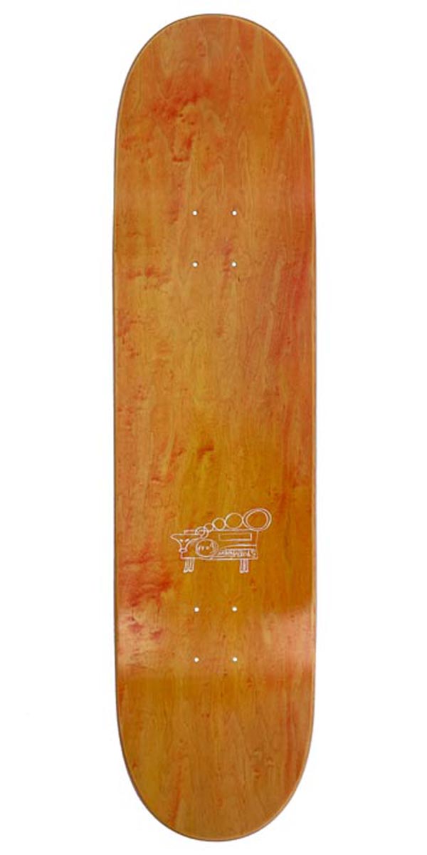 Frog Painted Cow Dustin Henry Skateboard Deck - 8.25