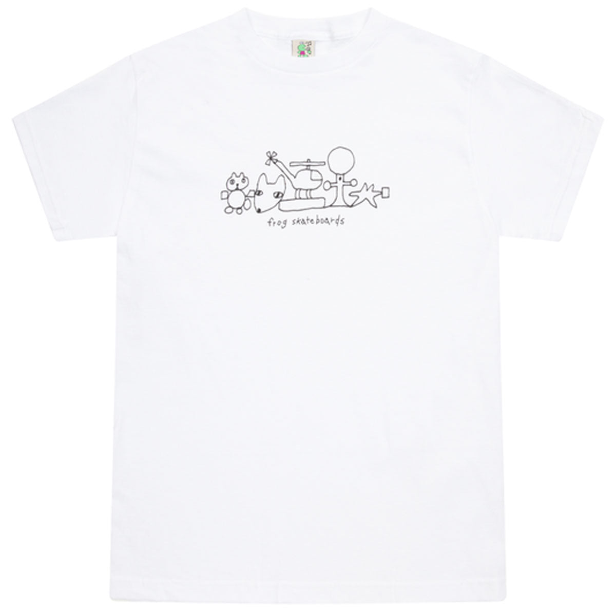 Frog Chopper T-Shirt - White image 1