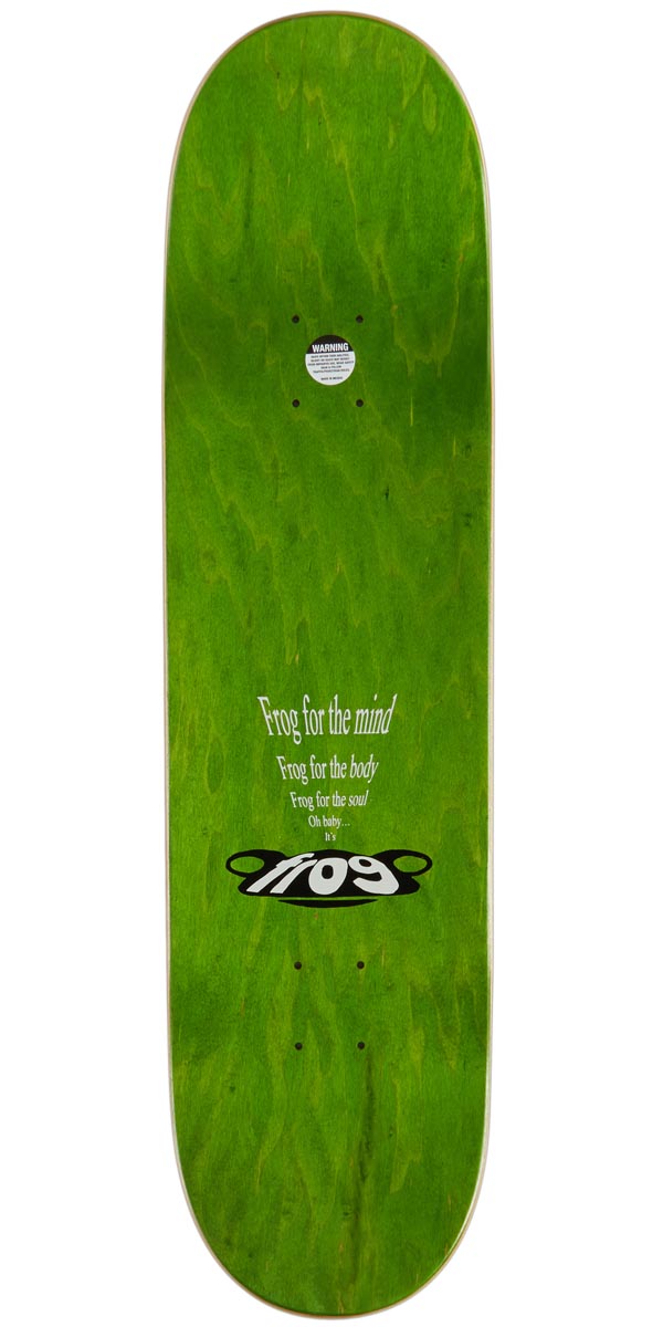 Frog Broken Glasses Chris Milic Skateboard Deck - 8.38