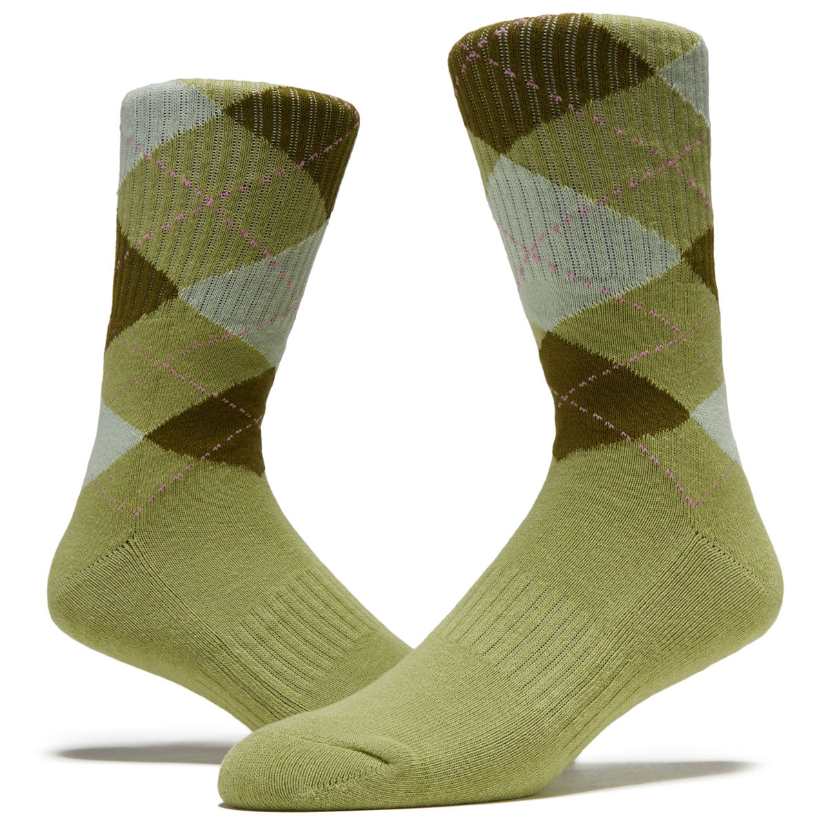 Frog Argyle Socks - Green image 2