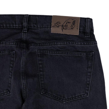 Frog Five Pocket Denim Jeans - Washed Black