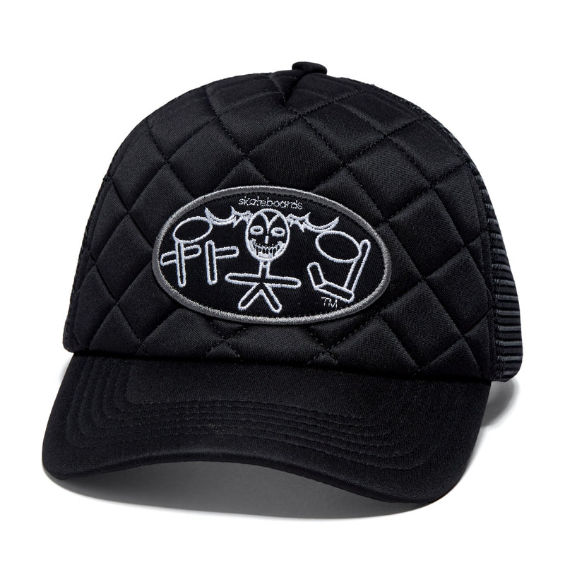 Frog Skoom Logo Trucker Hat - Black
