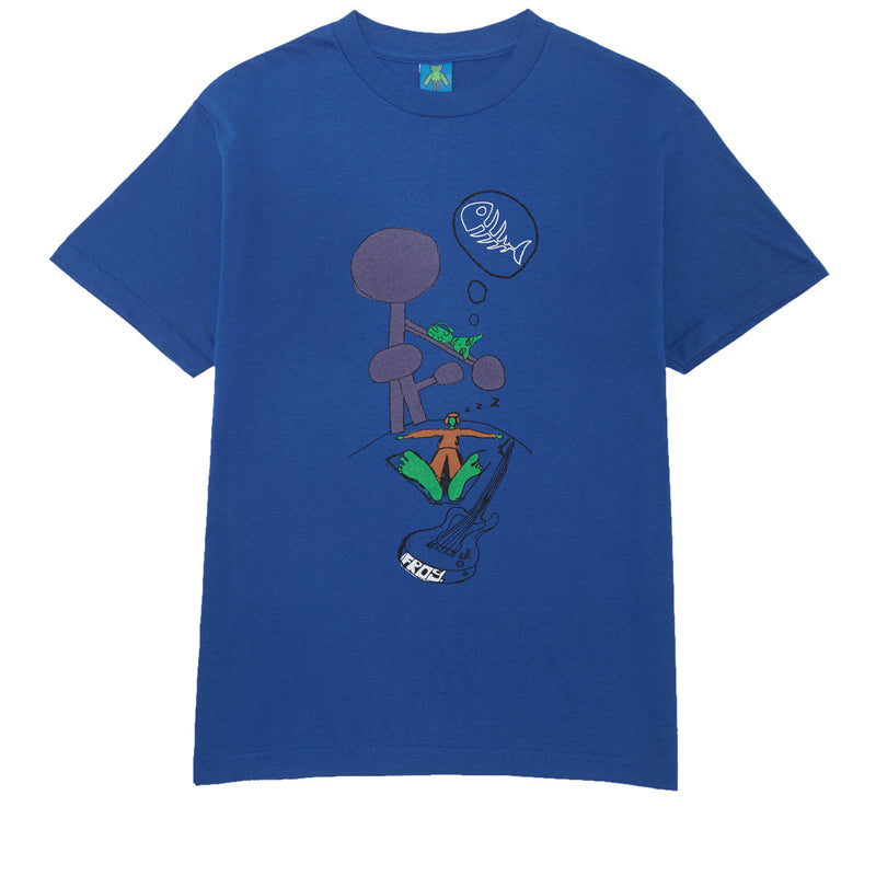 Frog Snoozer T-Shirt - Blue