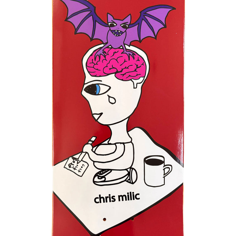 Frog Bat Brain Chris Milic Skateboard Complete - 8.38