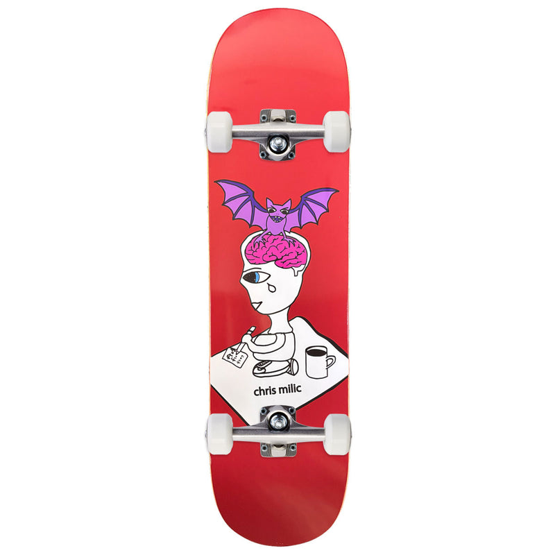 Frog Bat Brain Chris Milic Skateboard Complete - 8.60