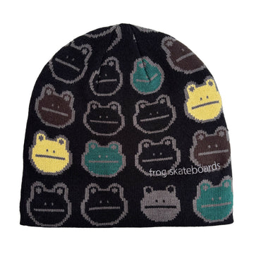 Frog Frog Nation Beanie Beanie - Black