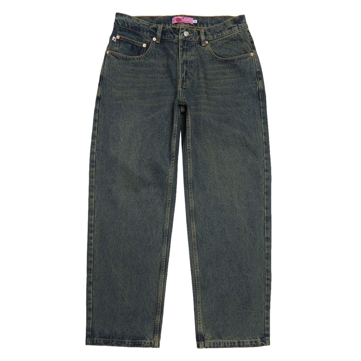 Frog Five Pocket Denim Jeans - Green Wash – CCS