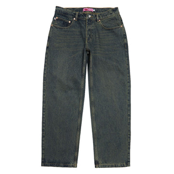 Frog Five Pocket Denim Jeans - Green Wash