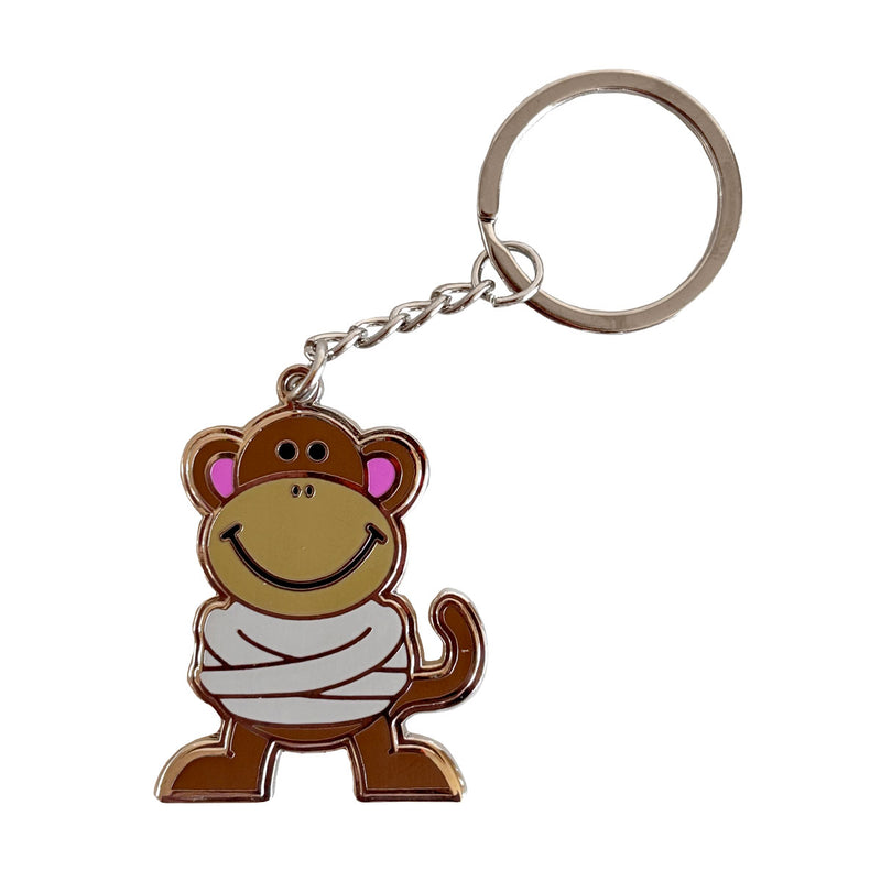 Frog Krazy Monk Keychain - Multi