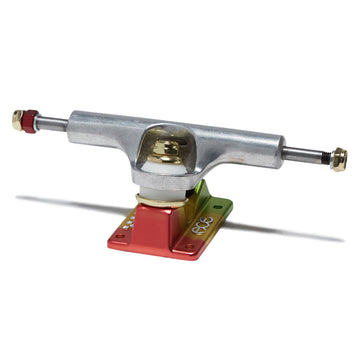 Ace AF1 Skateboard Trucks - Polished/Rasta - 22
