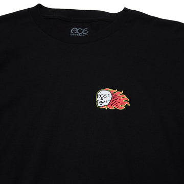 Ace Combust Long Sleeve T-Shirt - Black