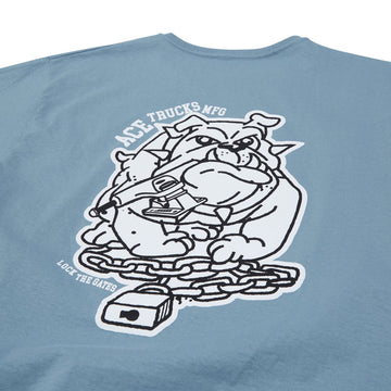 Ace Bulldawg T-Shirt - Faded Blue
