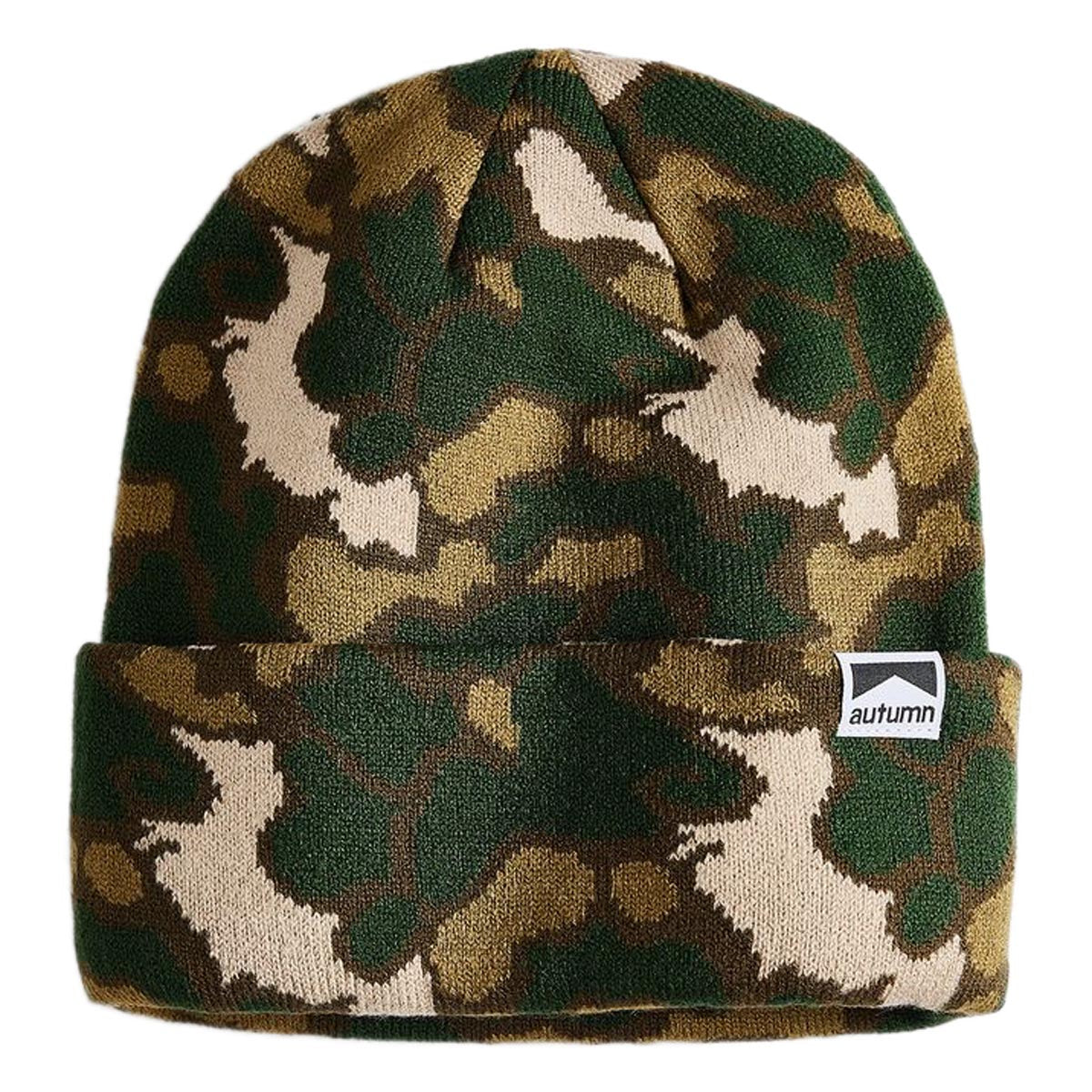 Autumn Duck Camo Beanie - Gold image 1