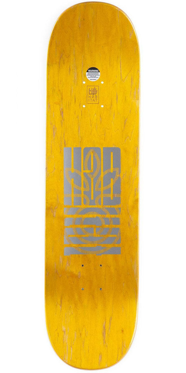 Habitat Apex Bold Twin Skateboard Deck - White - 8.50