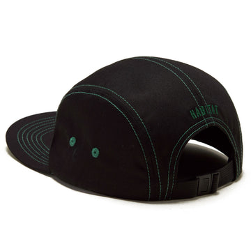 Habitat Ivy League 5 Panel Hat - Black
