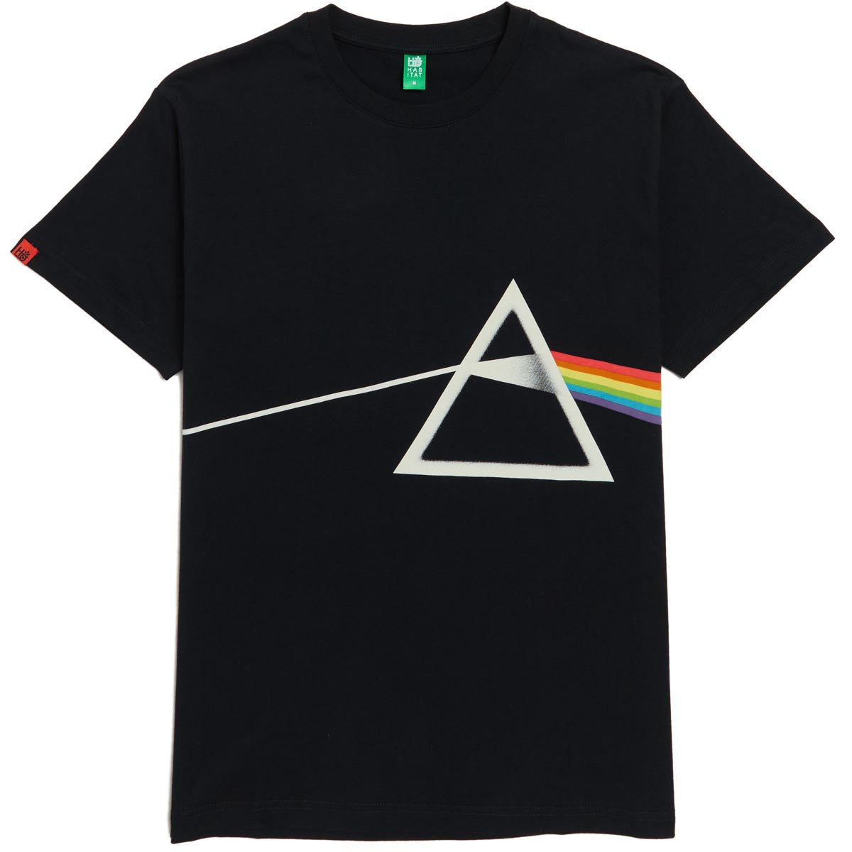 Habitat x Pink Floyd Dark Side of the Moon T-Shirt - Black image 1