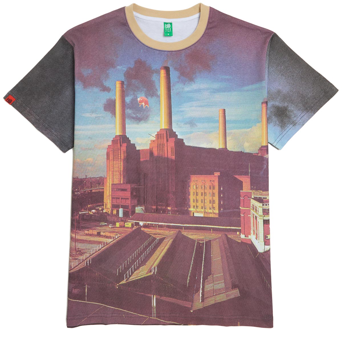 Habitat x Pink Floyd Animals T-Shirt - Black image 1