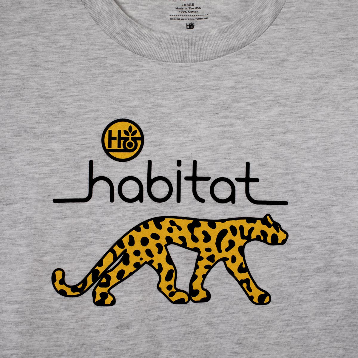 Habitat Panthera T-Shirt - Ash Heather image 2