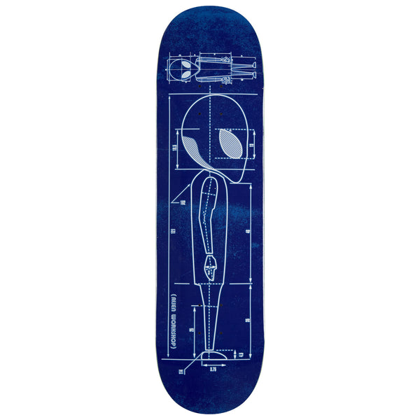 Alien Workshop Blueprint Skateboard Deck - 8.75