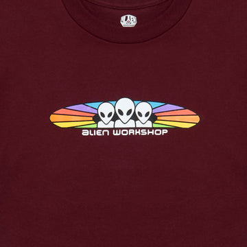 Alien Workshop Spectrum T-Shirt - Maroon