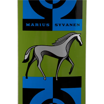 Habitat Syvanen Finnhorse Skateboard Complete - Metallic Ink - 8.125